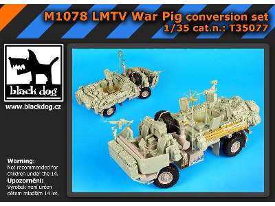M1078 Lmtv War Pig Conversion Set For Trumpeter - zdjęcie 4