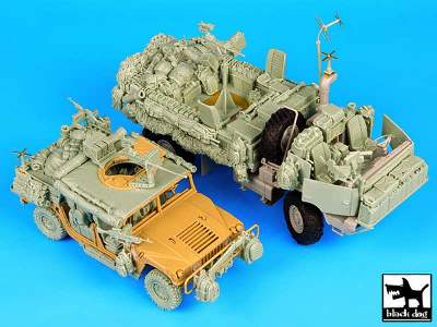 M1078 Lmtv War Pig Plus Humvee Spec.F. For Trumpeter Plus Tamiya - zdjęcie 1