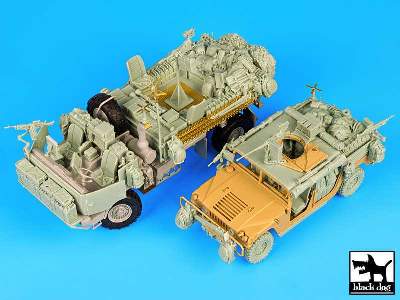 M1078 Lmtv War Pig Plus Humvee Spec.F. For Trumpeter Plus Tamiya - zdjęcie 3