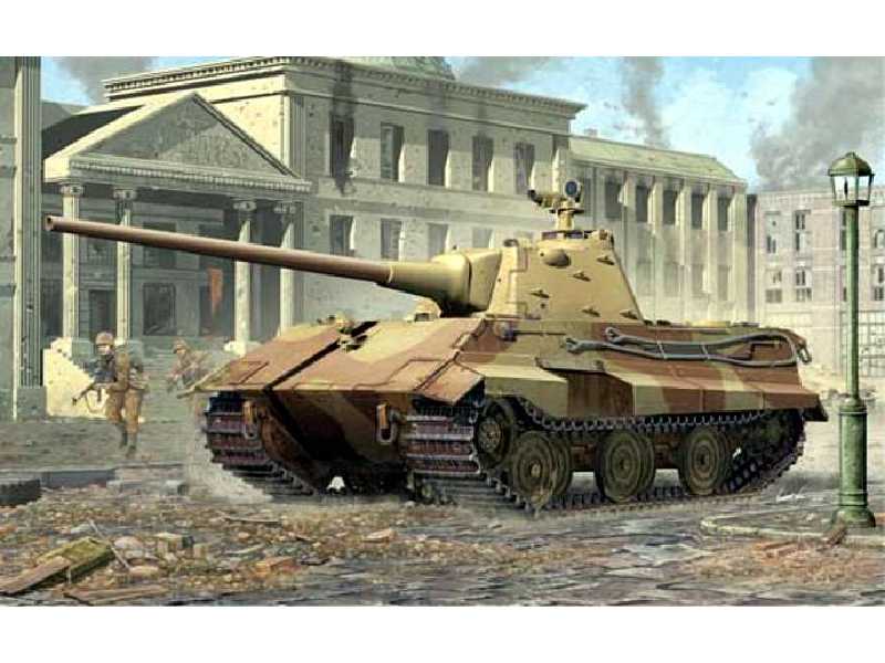 Czołg niemiecki E-50 (50-75 tons)/Standardpanzer - zdjęcie 1 Czołg niemiecki E-50 (50-75 tons)/Standardpanzer - zdjęcie 1