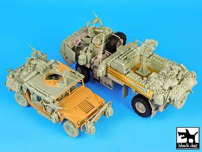 M1078 Lmtv War Pig Plus Humvee Spec.F. For Trumpeter Plus Tamiya - zdjęcie 5