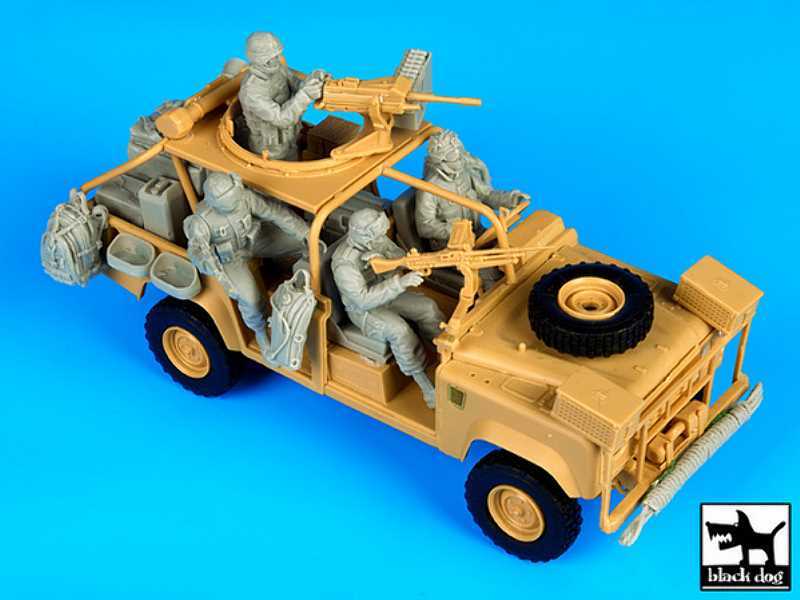 US Rsov Rangers Plus Crew 4fig. For Hobby Boss - zdjęcie 1 US Rsov Rangers Plus Crew 4fig. For Hobby Boss - zdjęcie 1