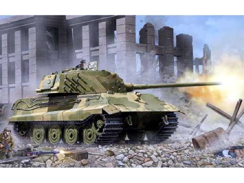Czołg niemiecki E-75 (75-100 tons)/Standardpanzer - zdjęcie 1 Czołg niemiecki E-75 (75-100 tons)/Standardpanzer - zdjęcie 1