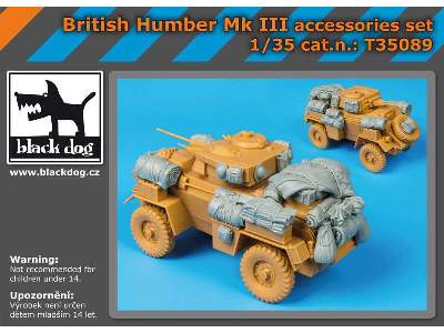 British Humber Mk Iii Accessories Set For Bronco Models - zdjęcie 5