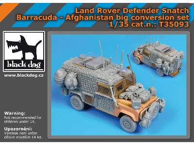 Land Rover Defender Snatch Barracuda Big Set For Hobby Boss - zdjęcie 5