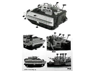 M113 Zelda2 Reactive Armor Conversion Set For  Tamiya - zdjęcie 10
