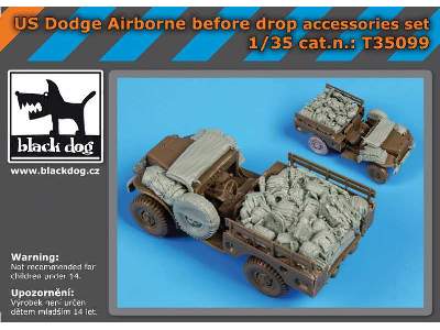 Us Dodge Airborne Before Drop Accessores Set For Afv - zdjęcie 5