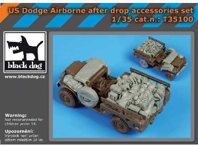 Us Dodge Airborne After Drop Accessories Set For Afv - zdjęcie 5
