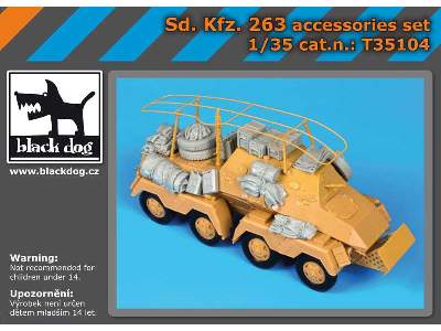 Sd Kfz 263 Accessories Set For Afv - zdjęcie 5