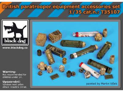 British Paratrooper Equipment Accessories Set - zdjęcie 5