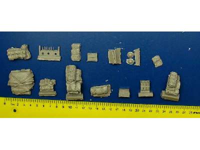 Aec Mk Ii Armoured Car Accessories Set For Mini Art - zdjęcie 7