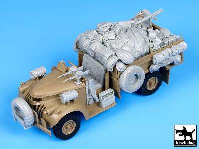 British Sas Chevrolet N°2 Nort Africa 1942 For  Tamiya - zdjęcie 3