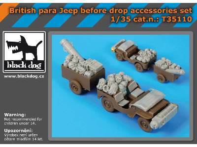 British  Para Jeep Before Drop Accessories Set For Bronco - zdjęcie 5