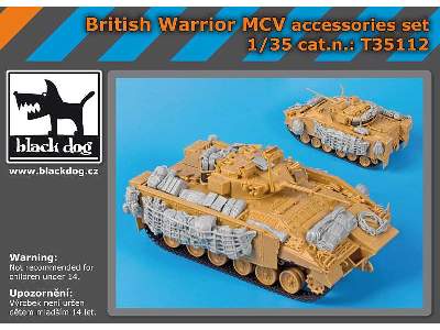 British Warrior Mcv Accessories Set For Academy - zdjęcie 5