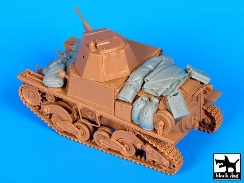 Carro Armato L6 Accessories Set For Italeri - zdjęcie 1 Carro Armato L6 Accessories Set For Italeri - zdjęcie 1