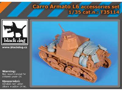 Carro Armato L6 Accessories Set For Italeri - zdjęcie 5