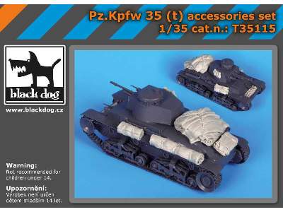 Pz  Kpfw 35 /T / Accessories Set For Academy - zdjęcie 5