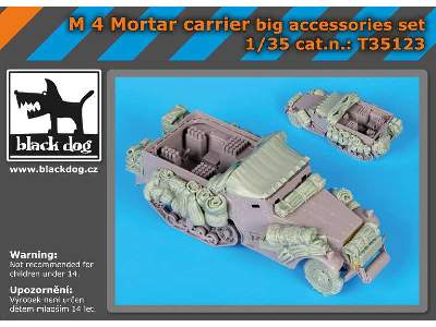 M 4 Mortar Big Accessories Set For Dragon - zdjęcie 5