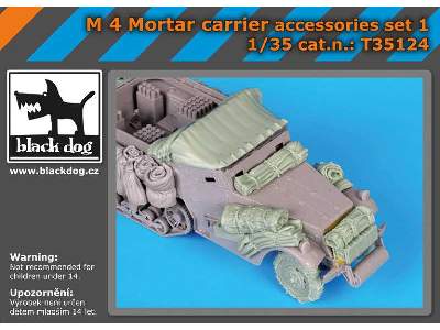 M 4 Mortar Carrier Accessories Set N°1 For Dragon - zdjęcie 3