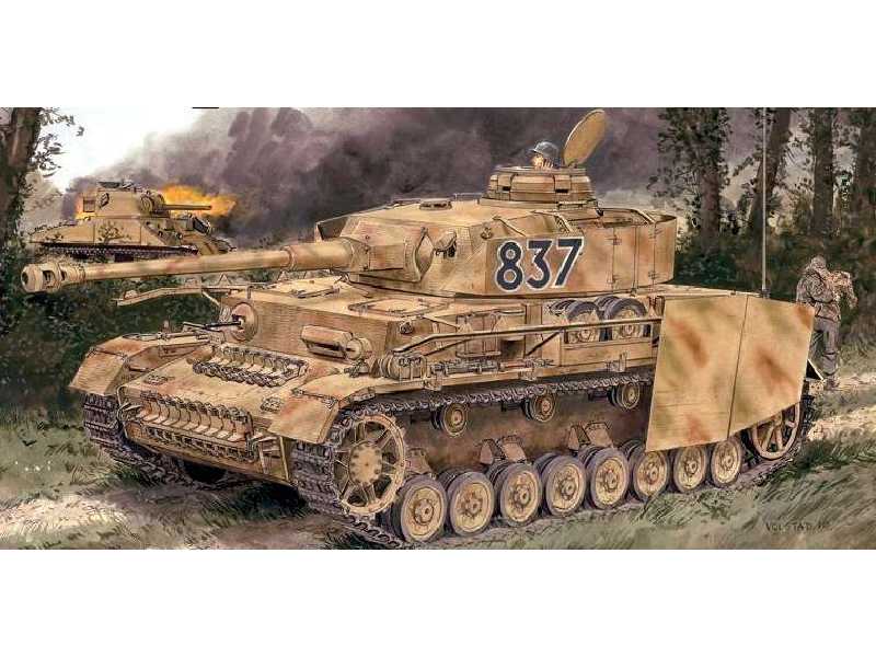 Czołg Pz.Kpfw. IV Ausf. H z zimmeritem - zdjęcie 1 Czołg Pz.Kpfw. IV Ausf. H z zimmeritem - zdjęcie 1