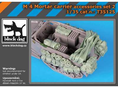 M 4 Mortar Carrier Accessories Set N°2 For Dragon - zdjęcie 3