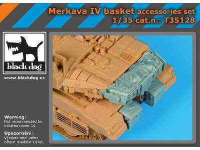 Merkava Iv Basket Accessories Set For Hobby Boss - zdjęcie 2