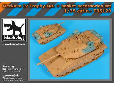 Merkava Iv Trophy Systém +basket For Hobby Boss - zdjęcie 5