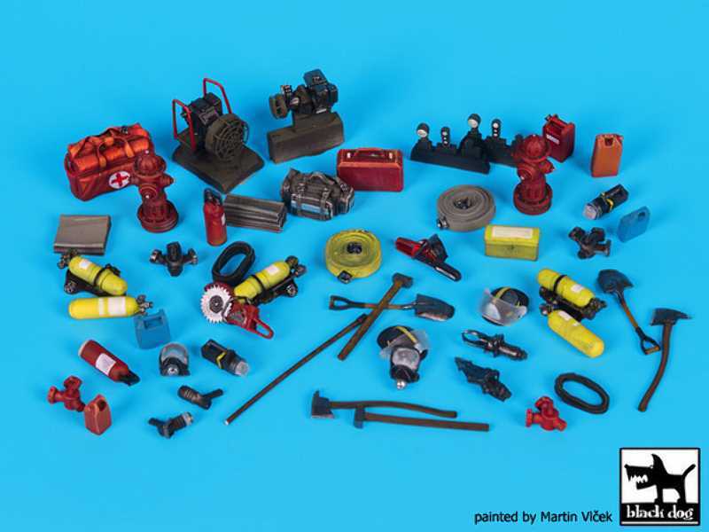 Firefighters Equipment Accessories Set - zdjęcie 1 Firefighters Equipment Accessories Set - zdjęcie 1