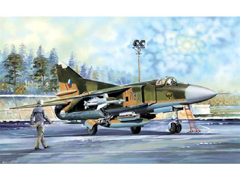 MiG-23MF Flogger-B - NRD, Czechosłowacja - zdjęcie 1 MiG-23MF Flogger-B - NRD, Czechosłowacja - zdjęcie 1