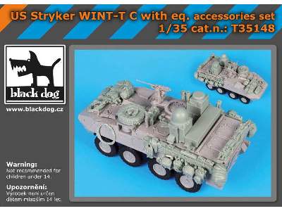 US Stryker Wint-t C With Equip.Accessories Set For Trumpeter - zdjęcie 5