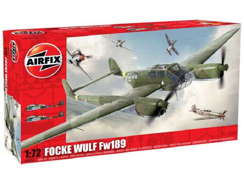 Focke Wulf Fw189 - niemiecki samolot rozpoznawczy - zdjęcie 1 Focke Wulf Fw189 - niemiecki samolot rozpoznawczy - zdjęcie 1