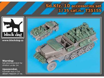 Sd.Kfz 10 Accessories Set For Dragon - zdjęcie 5