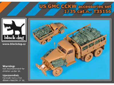 US Gmc Cckw Accessories Set For Hobby Boss - zdjęcie 5