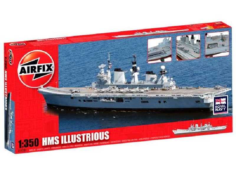 Lotniskowiec brytyjski HMS Illustrious - zdjęcie 1 Lotniskowiec brytyjski HMS Illustrious - zdjęcie 1