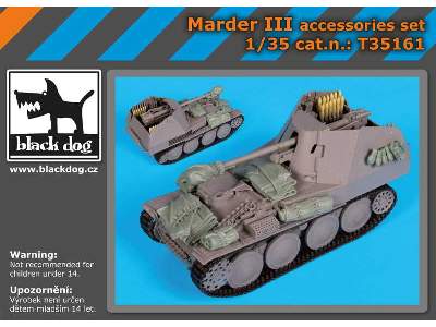 Marder Iii Accessories Set For Dragon - zdjęcie 5