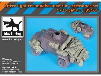 Otter Light Reconnaissance Car Accessories Set For Ibg Models - zdjęcie 5
