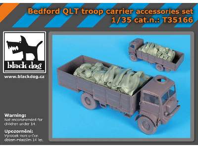 Bedford Qlt Troop Carrier Accessories Set For Ibg Models - zdjęcie 5