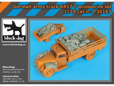 German Army Truck G917 T Accessories Set For Icm - zdjęcie 5