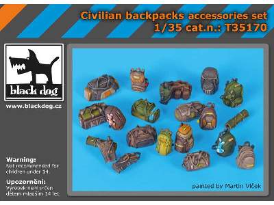 Civilian Backpacks Accessories Set - zdjęcie 5
