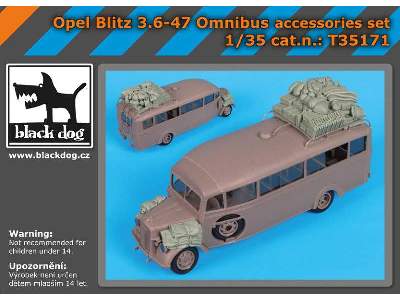 Opel Blitz 3.6-47 Omnibus Accessories Set For Roden - zdjęcie 5