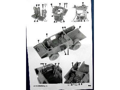 M1117 Gurdian Interior + Wheels Accessories Set - zdjęcie 11