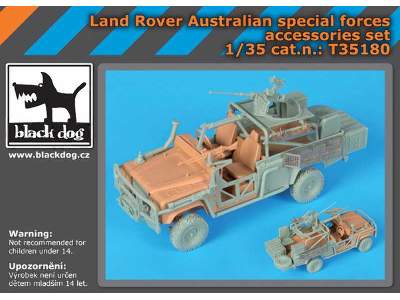 Land Rover Australian Spec.Forces Accessories Set For Hobby Boss - zdjęcie 1