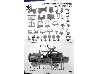 Land Rover Australian Spec.Forces Accessories Set For Hobby Boss - zdjęcie 10