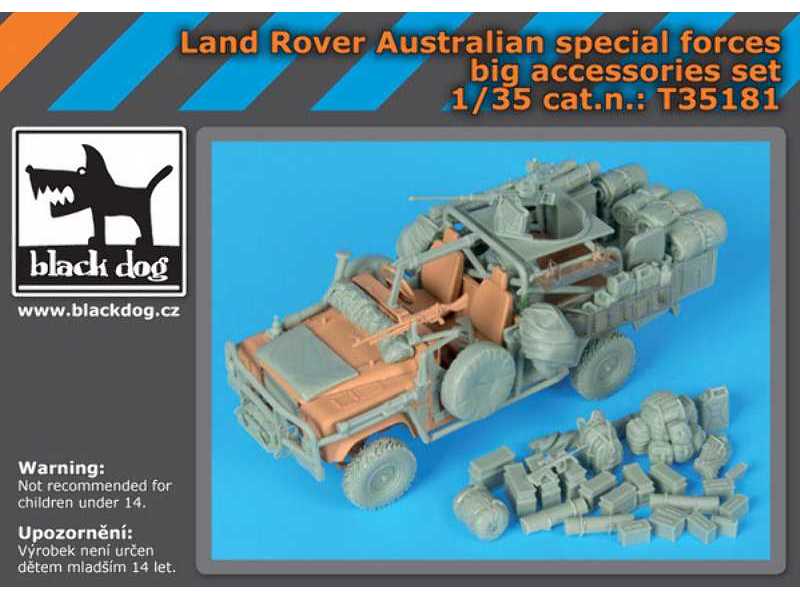 Land Rover Australian Spec.Forces Big Set For Hobby Boss - zdjęcie 1 Land Rover Australian Spec.Forces Big Set For Hobby Boss - zdjęcie 1