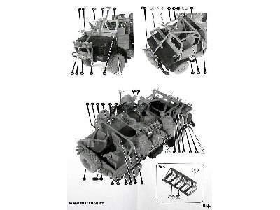 Unimog Belgian Spec. Forces Accessories Set For Revell - zdjęcie 13