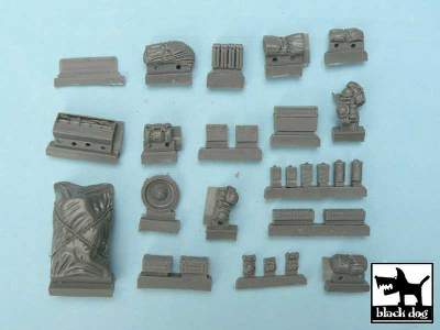 Cromwell Accessories Set For Tamiya 32528, 28 Resin Parts - zdjęcie 5