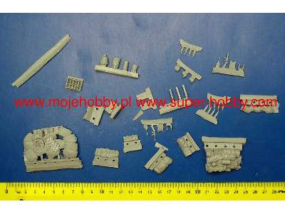 US Sherman Accessories Set For Tamiya 32505, 36 Resin Parts - zdjęcie 6