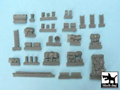 Firefly Accessories Set For Tamiya 32532, 33 Resin Parts - zdjęcie 5