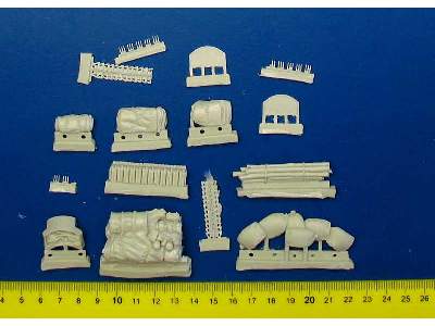 Firefly Accessories Set For Tamiya 32532, 33 Resin Parts - zdjęcie 6