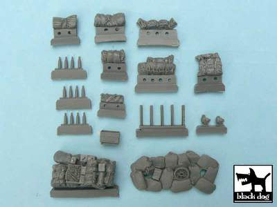 M 10 Accessories Set For Tamiya 32519, 25 Resin Parts - zdjęcie 5